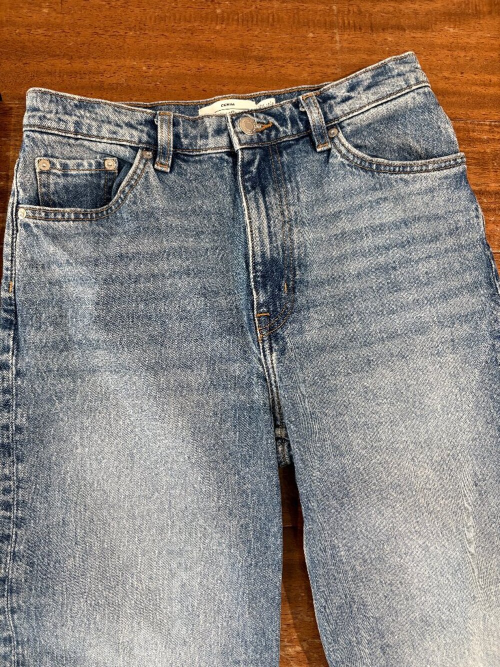 Other Stories Denim Light wash straight leg. EU 28/28
